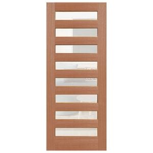 Hume 2040 x 820 x 40mm Entrance Door SPM Savoy G2 Glass XS28