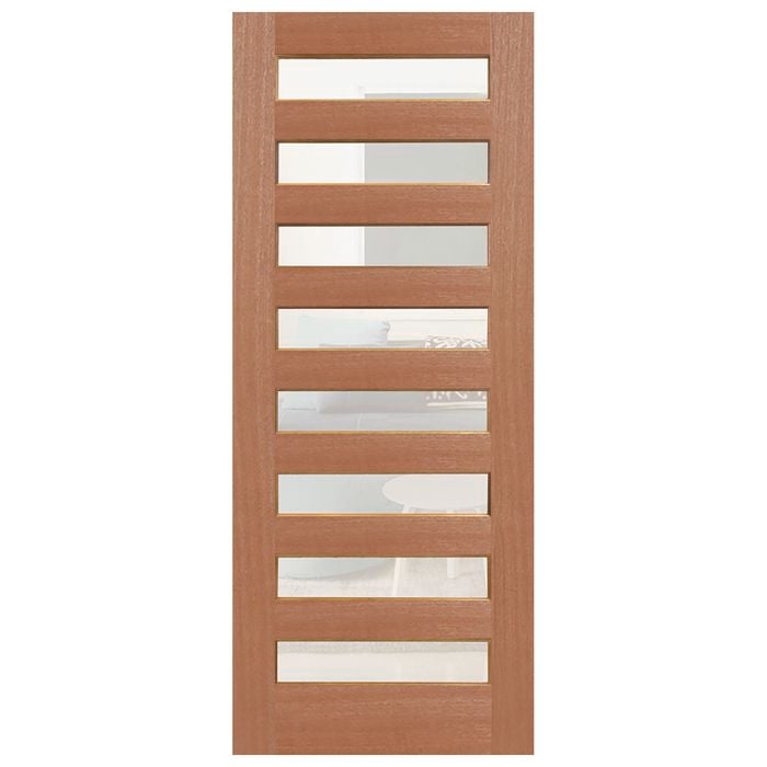 Hume 2040 x 820 x 40mm Entrance Door SPM Savoy G2 Glass XS28
