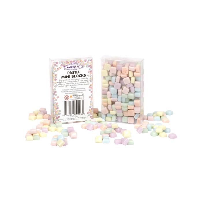 Mandala Art Mosaic Pastel Mini Blocks