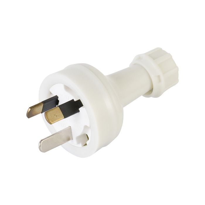 DETA 10A White Plug Top