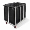 Lauft 300L Heavy Duty Laundry Trolley , XL Linen Skip Hamper Cart