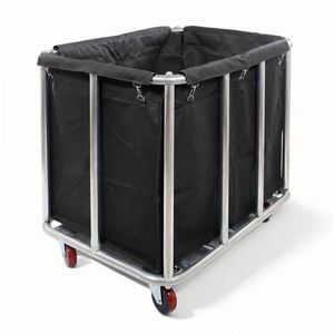 Lauft 300L Heavy Duty Laundry Trolley , XL Linen Skip Hamper Cart