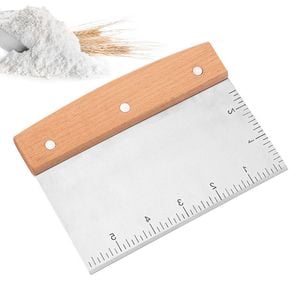 Catzon Dough Cutter with Measurements Stainless Steel