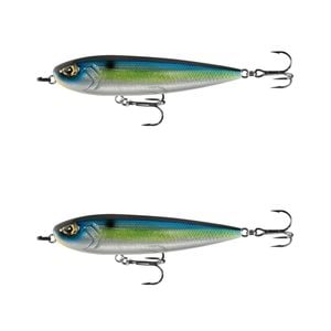 2x 13 Fishing 108mm Navigator Topwater Pencil Bait Fishing Lures - Stunner