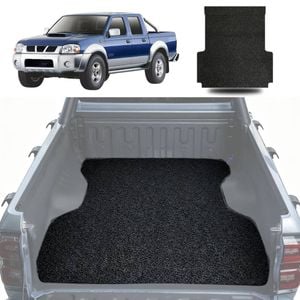 Signature Honeycomb UTE Tub Mat Tray Liner for Nissan Navara Dual Cab 1997 - 2018- Black