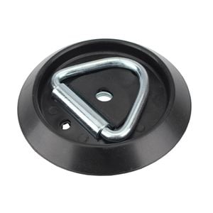 Sunrise Lashing Ring Triangular With Round Plastic Base 105mm Diameter - Lrpb105
