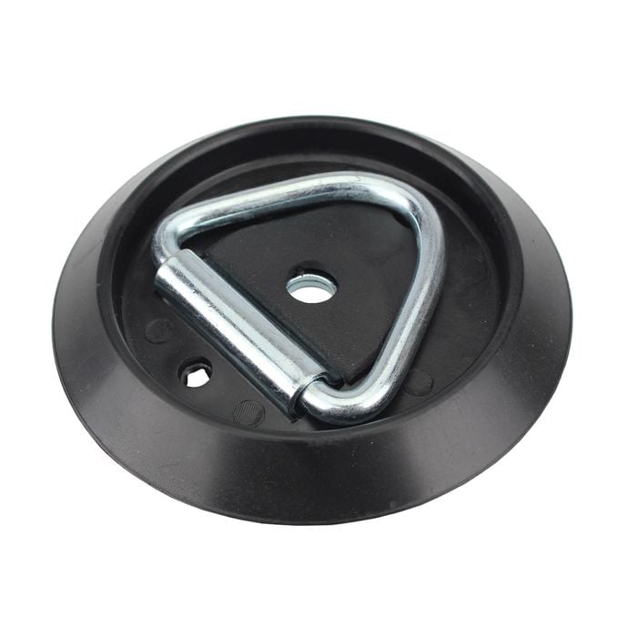 Sunrise Lashing Ring Triangular With Round Plastic Base 105mm Diameter - Lrpb105