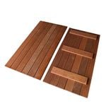 Good Times Decking 1113 x 555mm Single Panel Merbau Modular Decking