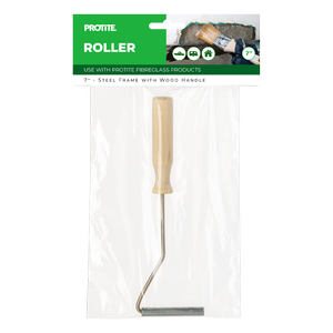 Protite Fibreglass Roller 7" with Wood Handle
