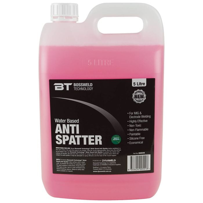 Bossweld 5L Water Based Anti Spatter Spray