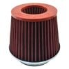 3A Racing Twin Air Filter Red Top Red Element 101mm Neck