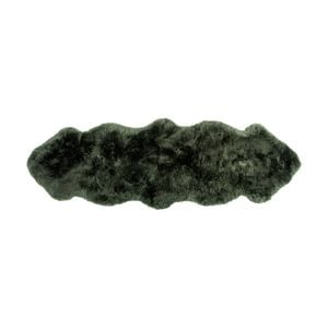 Huxford Grove The Gulgong Sheepskin Rug Double Woodland Green 180x60cm