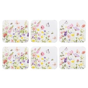 Ashdene Garden Soiree Set Of 6 Coasters
