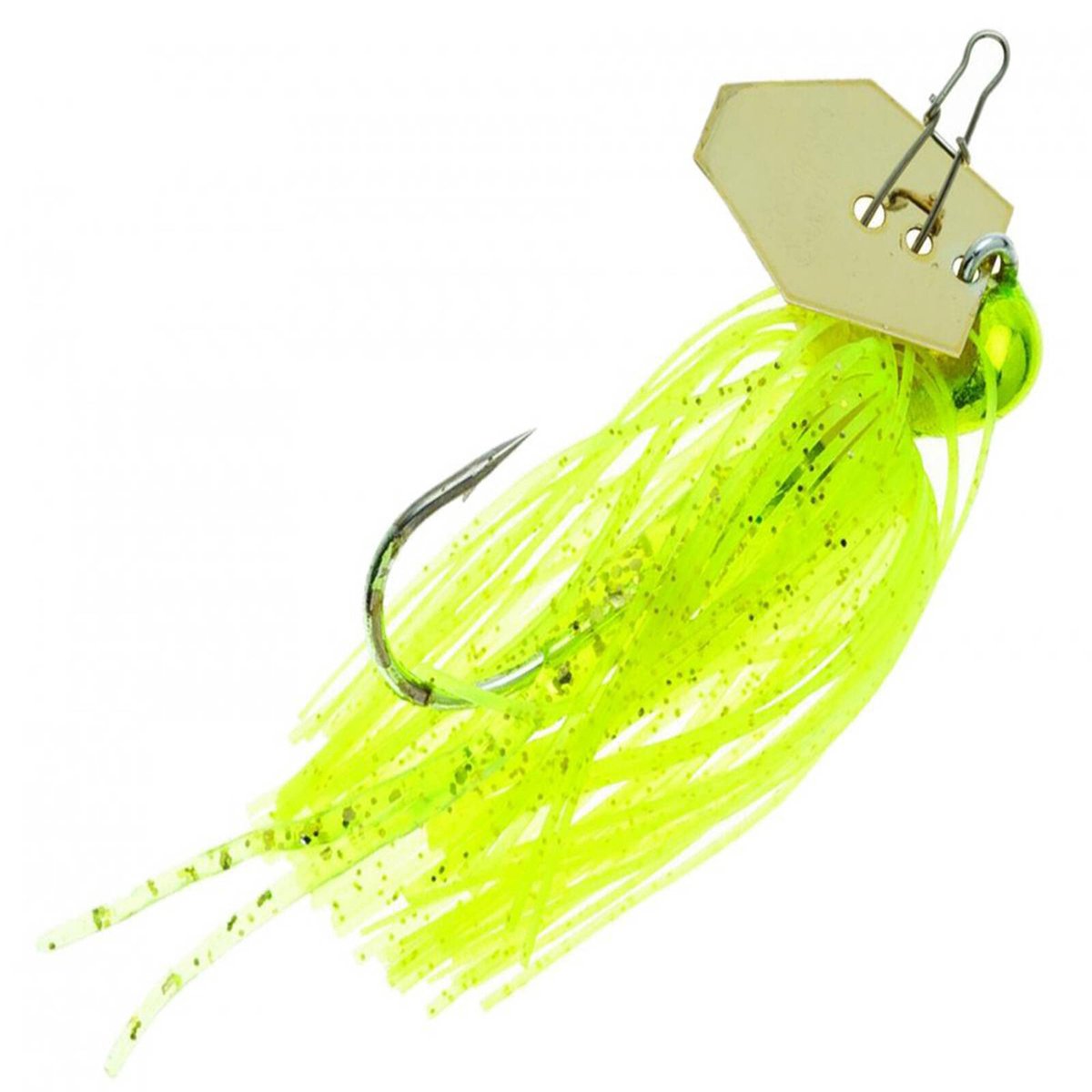 Berkley Power Pop Blue Back Chartreuse Fishing Lure - 50 Size (1/4 Oz), Topwater Popper Bait