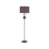 Lexi Lighting Pewter Murano Floor Lamp 156cm