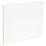 Kaboodle 900mm Egg White Modern 3 Drawer Panels