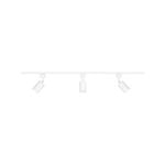 Brilliant White Naj 3 Light Track And Spotlight Kit
