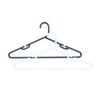 Practa Assorted Heavy Duty Plastic Tube Clothes Hanger - 15 Pack