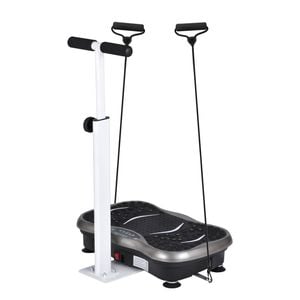 Advwin Vibration Plate Exercise Machine with Handlebar, Grey