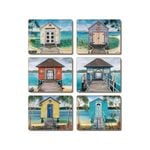 Cinnamon Placemats Cork Backed Set of 6 Boathouse