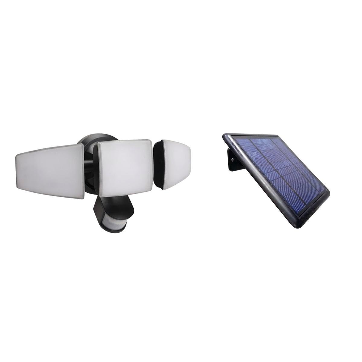 Solar security light bunnings sales