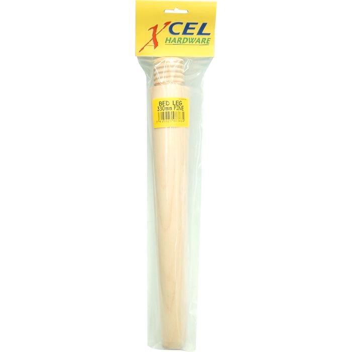 Xcel Wooden Bed Leg 330mm Pine