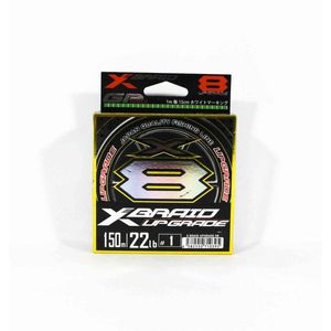 YGK XBraid Upgrade x8 Premium 150m Braid Fishing Line 22lb
