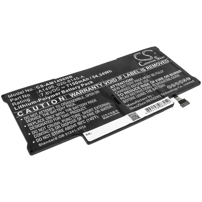 Cameron Sino A1496, 020-8142-a Battery Replacement [cs-am1496nb]
