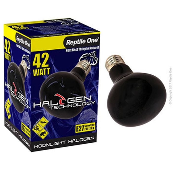 Reptile One Halogen Heat Lamp - Moonlight 42w (46685)