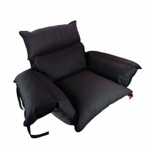 Premium Padded Wheelchair Cushion with Back & Arm Support - Comfort & Heat Retention