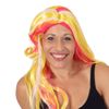 UV Colour-Changing Sunny Long Hair Wig Party Costume Dress Up Accessory Adult