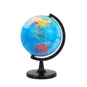 Catzon 32cm World Globe with Stand 360 Degree Rotating