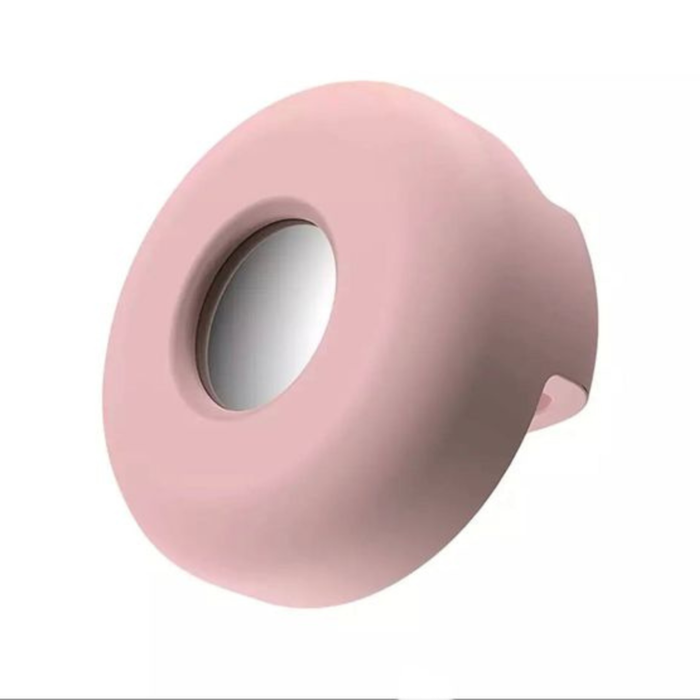Stylepro Airtag Holder, Soft Silicon Case For Dog Collar Or Cat Neckband, Pink