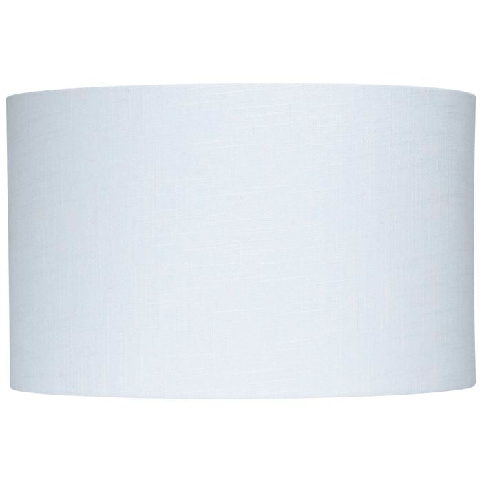 Verve Design 40cm White Large Linen Shade