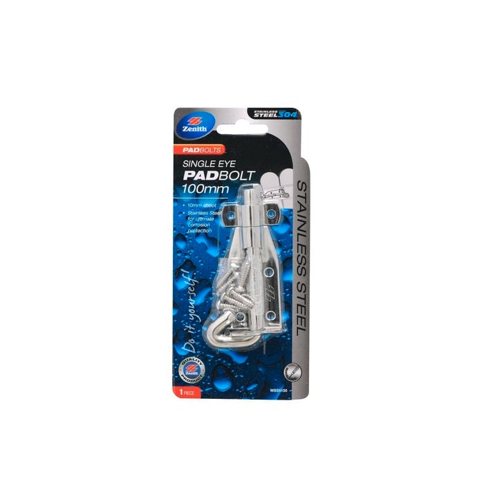 Zenith Padbolt 100 x 10mm