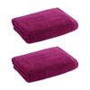 2PK Christy Cirrus Bath Towel Combed Cotton 450GSM Fast Drying Summer Pudding