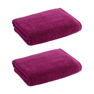 2PK Christy Cirrus Bath Towel Combed Cotton 450GSM Fast Drying Summer Pudding