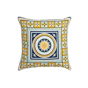 J Elliot Home Kasbah Luxury Filled Cushion 50 x 50cm Blue