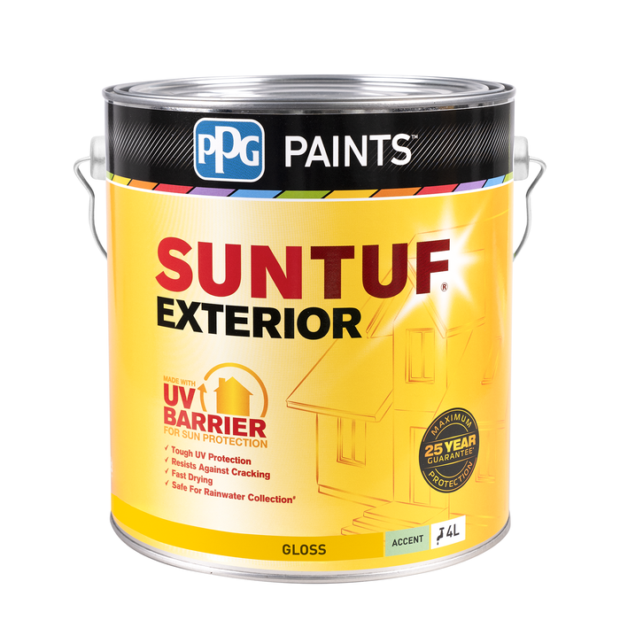PPG Paints 4L Accent Gloss Suntuf Exterior Paint - 4L