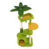 Costway 122cm Palm Cat Tree Tower Pet Perch Condo House Scratching Posts