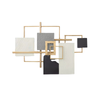 P&P Multicolour 125cm Metal Wall Mirror with Unique Pattern Design for Modern Homes