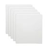 5x Marbig Clearview 2 D-ring Insert Binder A4 File 50mm Document Organiser White