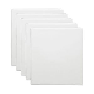 5x Marbig Clearview 2 D-ring Insert Binder A4 File 50mm Document Organiser White