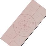 NNETM PU Rubber Yoga Mat with Position Lines (4.5mm)