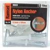 Ramset Nylon Anchor Round Head 5x25mm 25pk