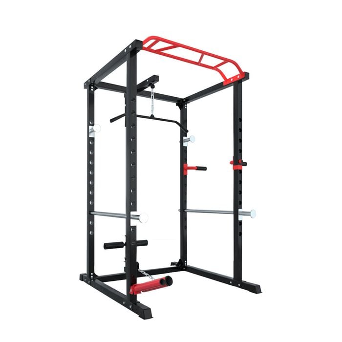 FitnessLab Power Cage Multi-Function Adjustable Tower Rack System 200kg Capacity