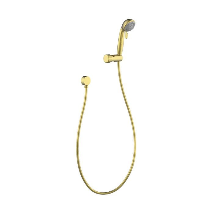 evekare Brushed Brass Hand Shower Connector Set