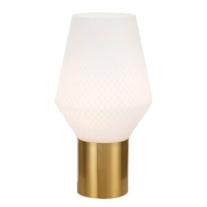 Telbix Opal Matt/Antique Gold Rene Table Lamp