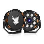 Pair 9inch Osram Laser LED Driving Lights 1Lux @ 2,226m 15,046Lumens