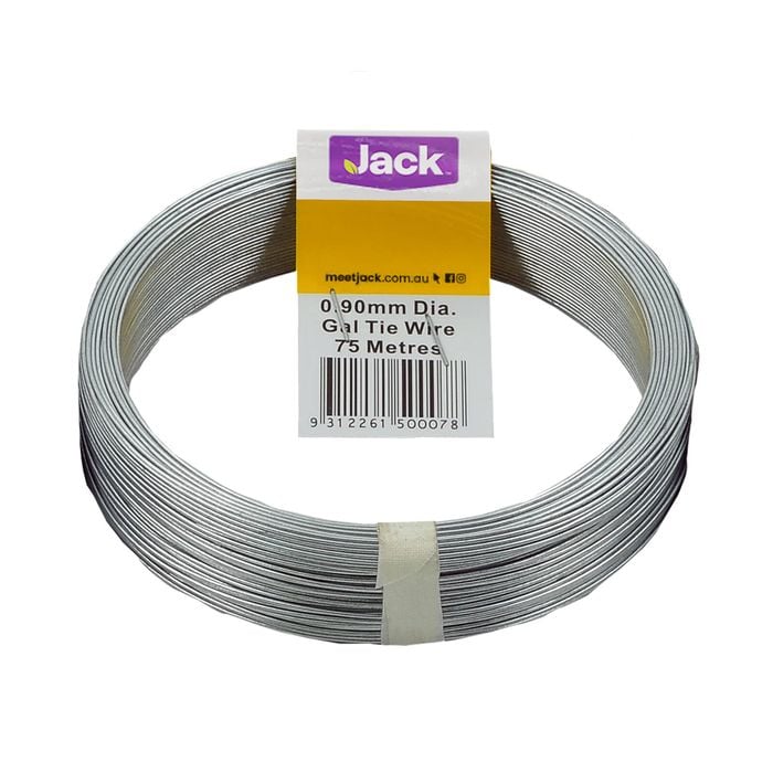 Jack 0.9mm x 75m Galvanised Handypak Tie Wire